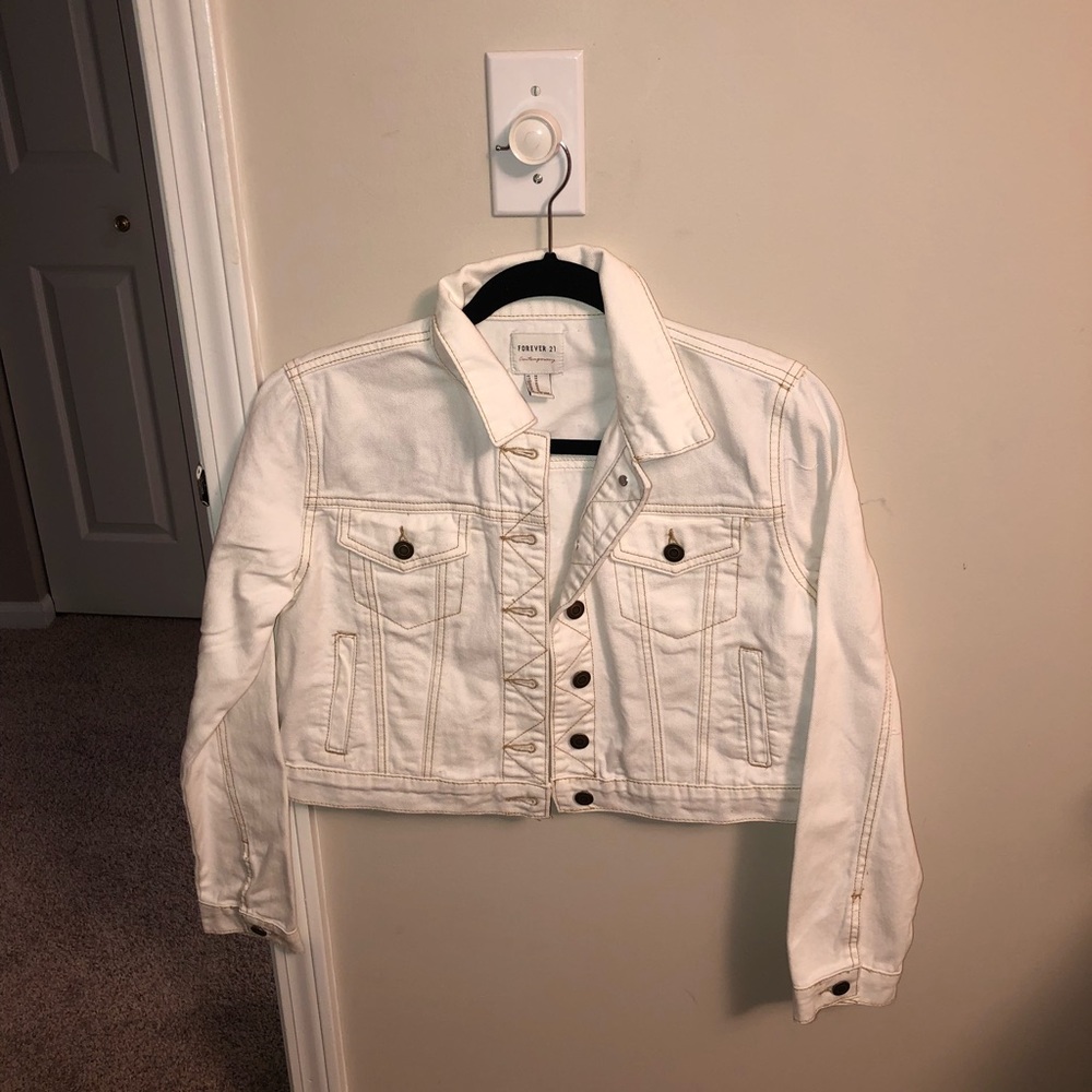 Two jean jackets! From Gap and Forever 21.